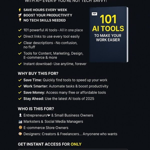 101 AI Tools PDF